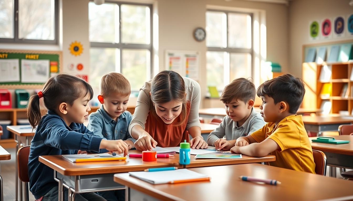 Students and educational resources in a modern learning environment